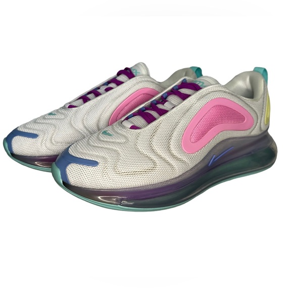 Nike Women’s 11 Air Max 720 Aqua Powder Excellent Condition - Picture 9 of 11